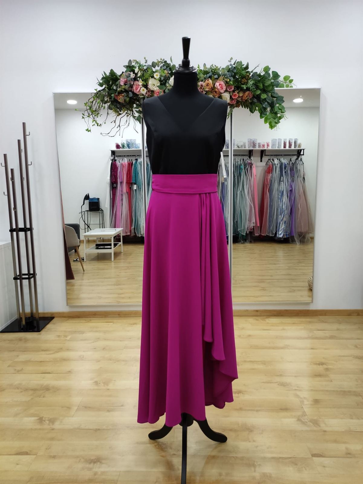 Outlet VESTIDO DE FIESTA ASIMÉTRICO PAOLA BY LE GODET 2466 - Imagen 1