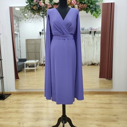 OUTLET VESTIDO DE FIESTA CAPA JUAN MARCOS 2814 - Imagen 1