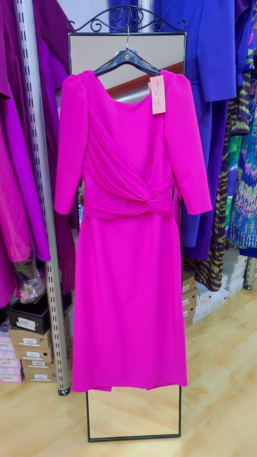OUTLET VESTIDO DE FIESTA JUAN MARCOS 2912 - Imagen 2