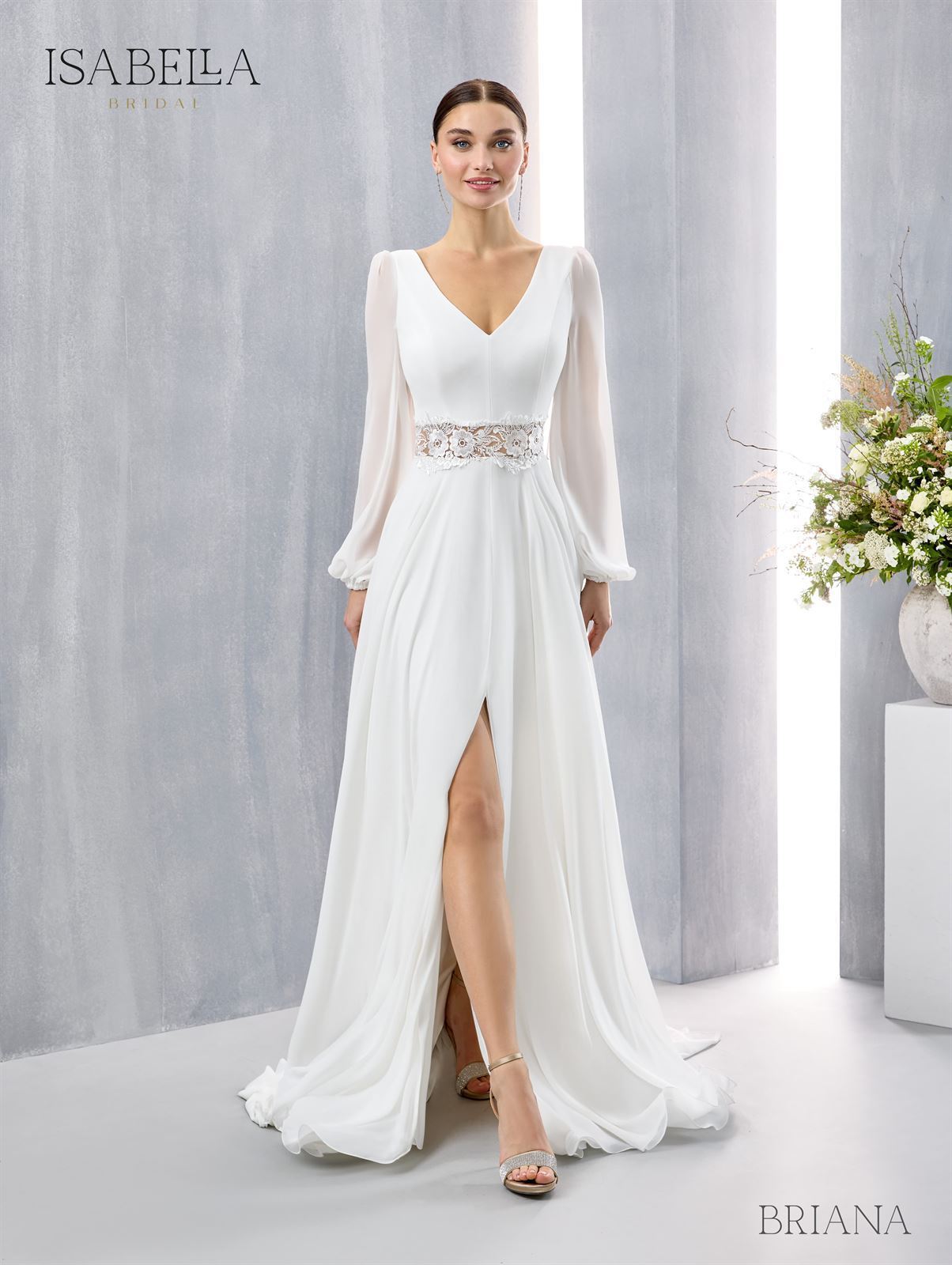 OUTLET VESTIDO DE NOVIA BRIANA de ISABELLA BRIDAL - Imagen 1