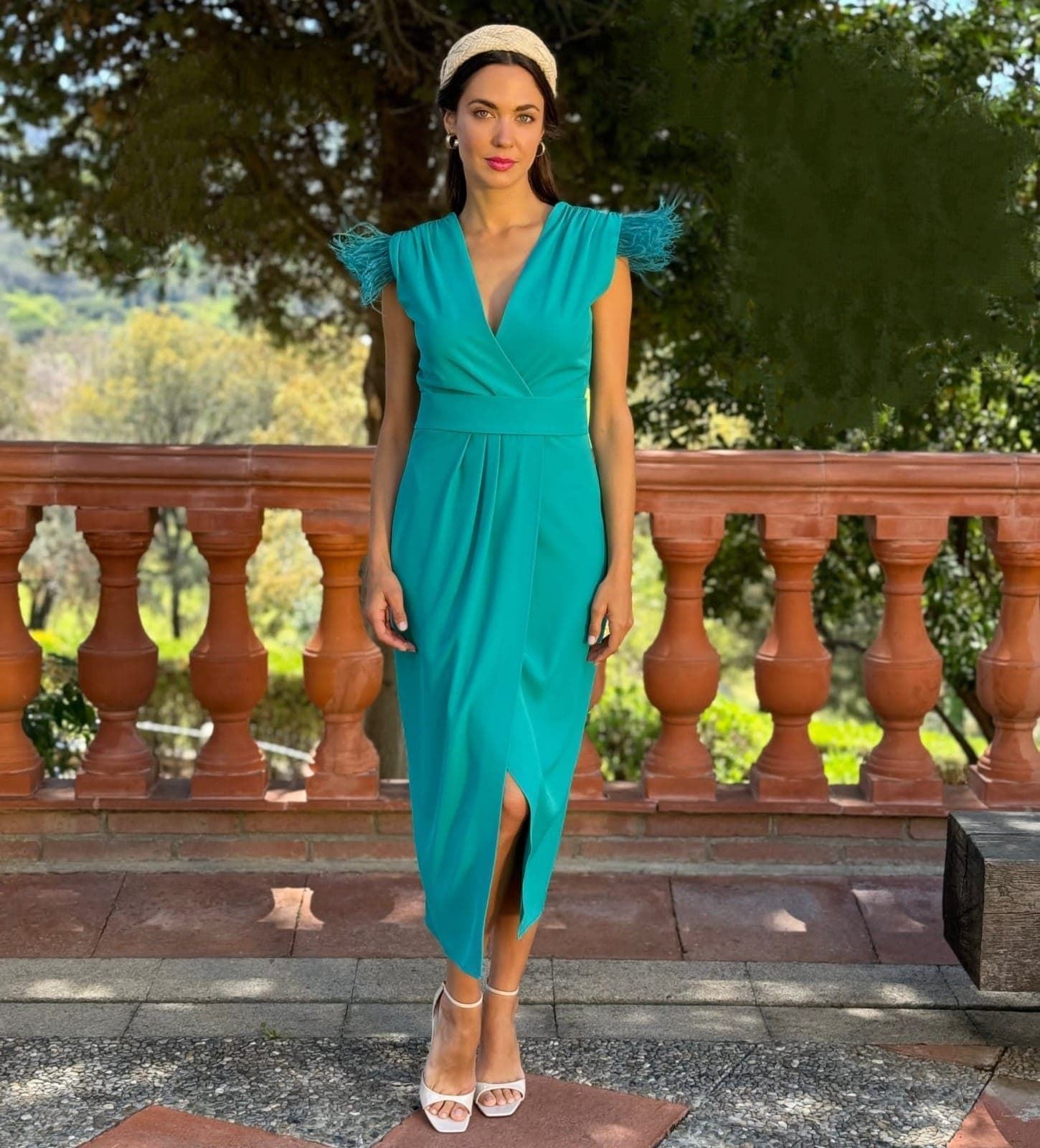 OUTLET VESTIDO MIDI CENTELLA NEBLAK 4451 - Imagen 2