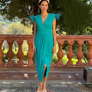 OUTLET VESTIDO MIDI CENTELLA NEBLAK 4451 - Imagen 2