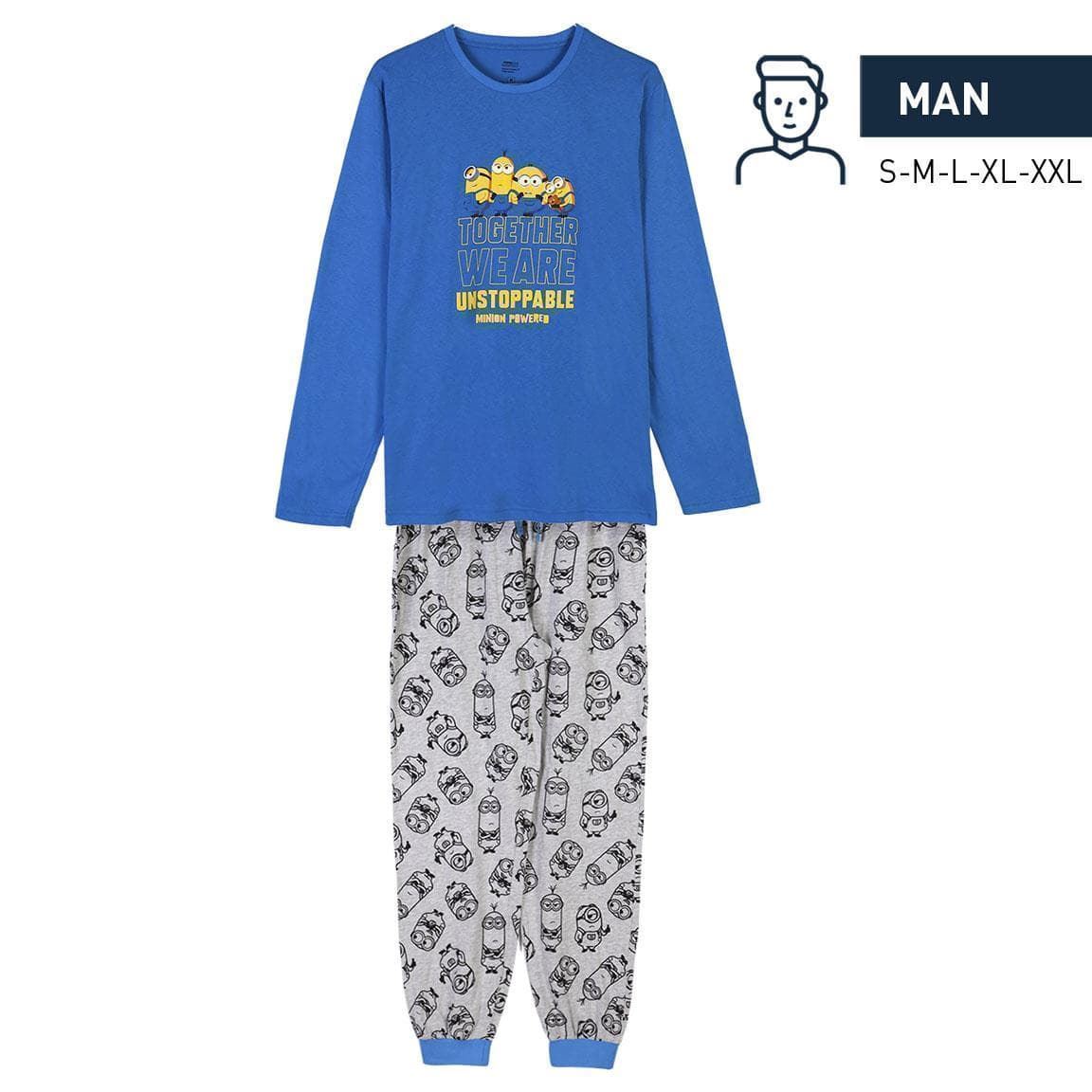 PIJAMA FAMILIAR HOMBRE MINIONS - 2900000395 - Imagen 4