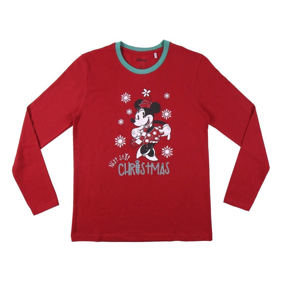 PIJAMA FAMILIAR MINNIE NAVIDAD 8166 SRA - Imagen 1