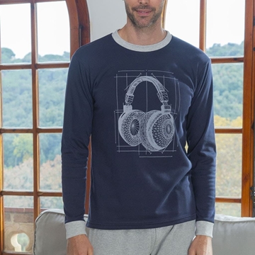 PIJAMA HOMBRE PUNTO INTERLOCK MUSLHER  235633 - Imagen 2