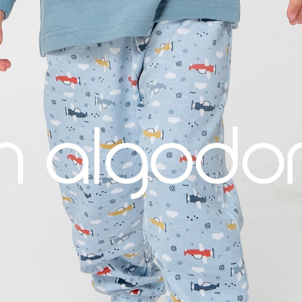 PIJAMA INFANTIL ALGODÓN ESTAMPADO DON ALGODÓN DA23110 - Imagen 3