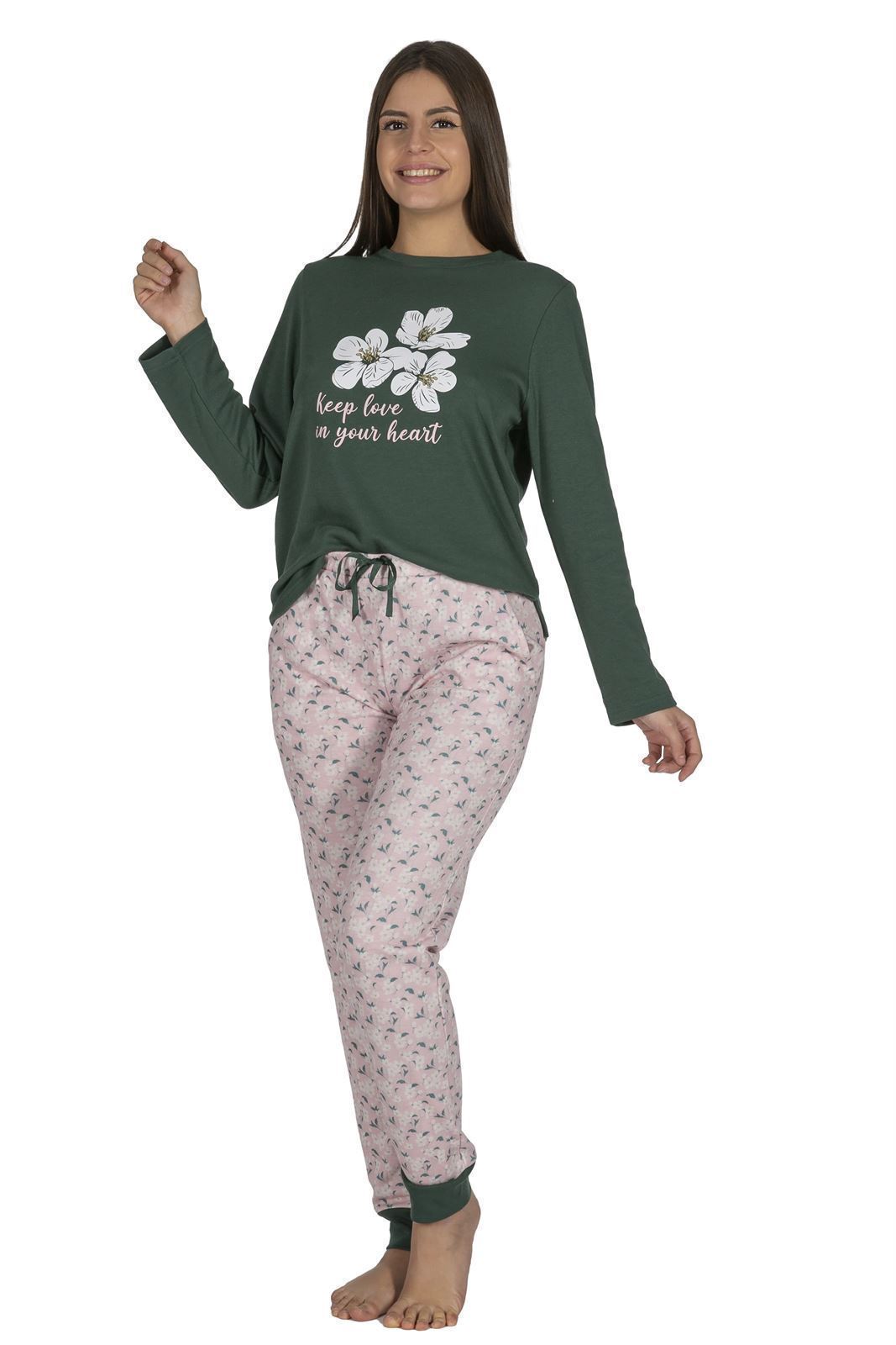 Pijama Invierno mujer Javier Golmar DP0401 - Imagen 1