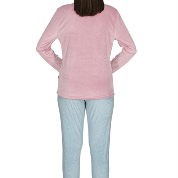 Pijama Invierno terciopelo mujer Javier Golmar DP2006 - Imagen 2