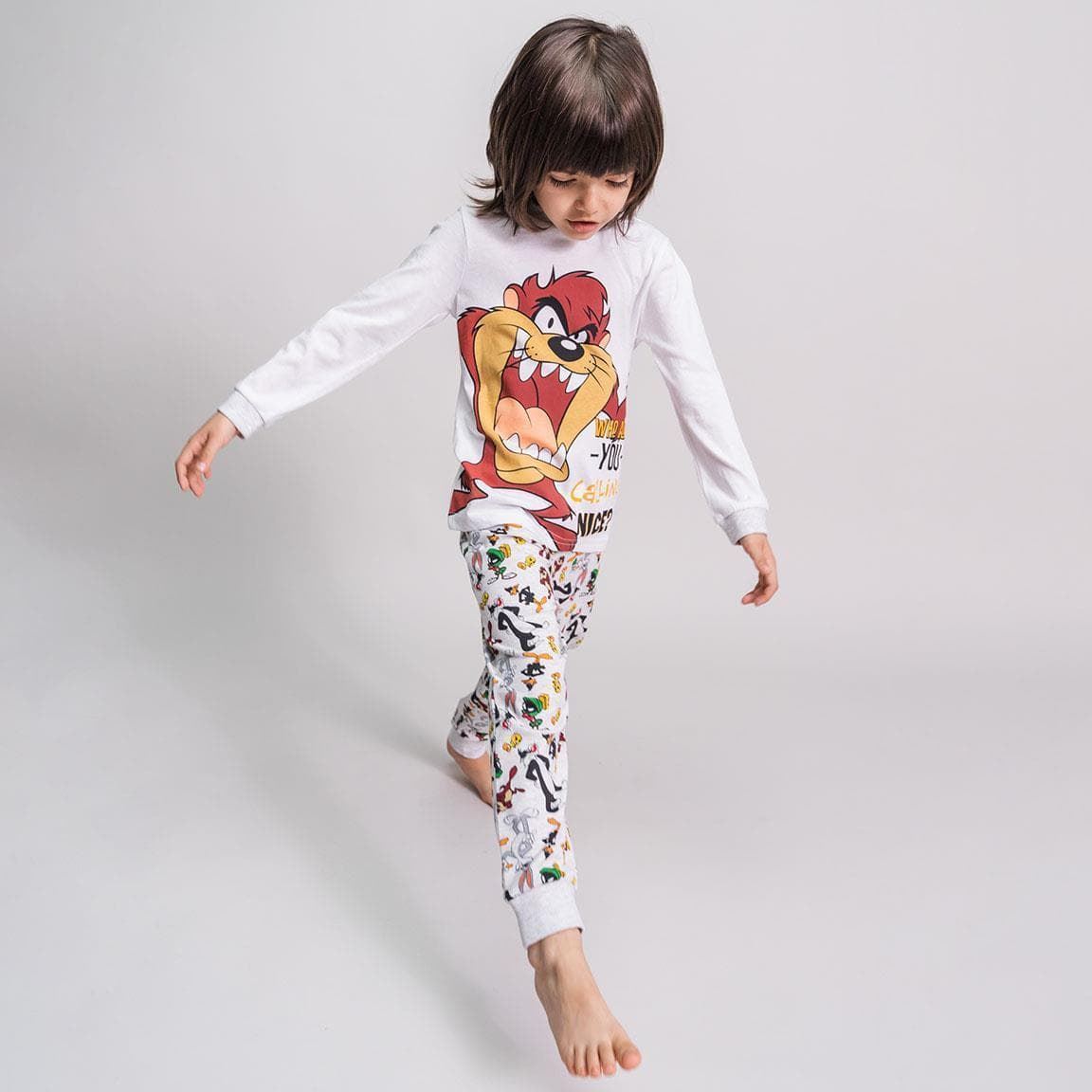PIJAMA LARGO SINGLE JERSEY LOONEY TUNES - 2900000192 - Imagen 1
