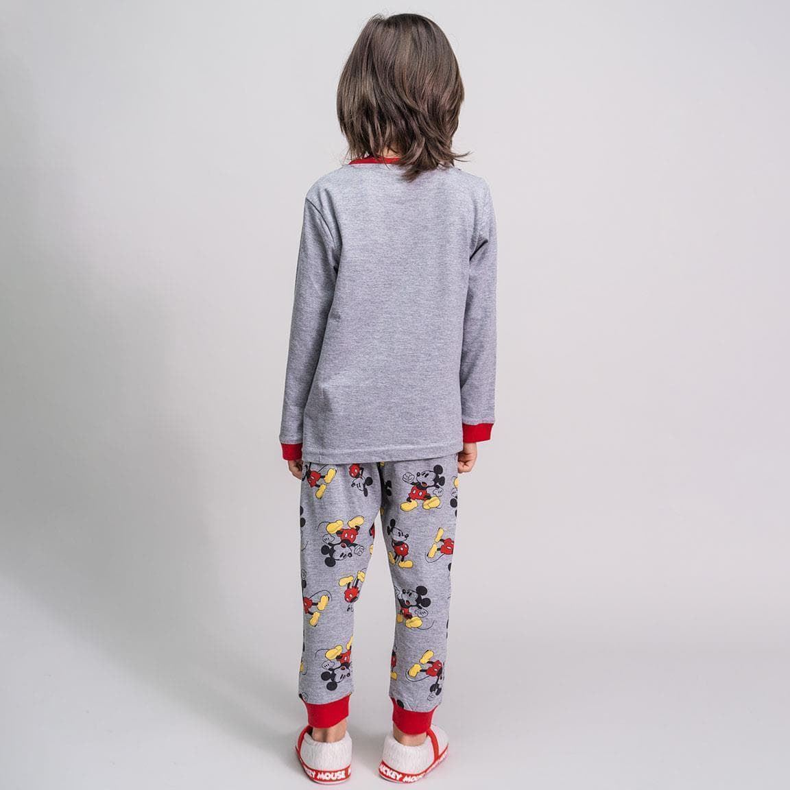 PIJAMA LARGO SINGLE JERSEY MICKEY NIÑO - 2900000188 - Imagen 2