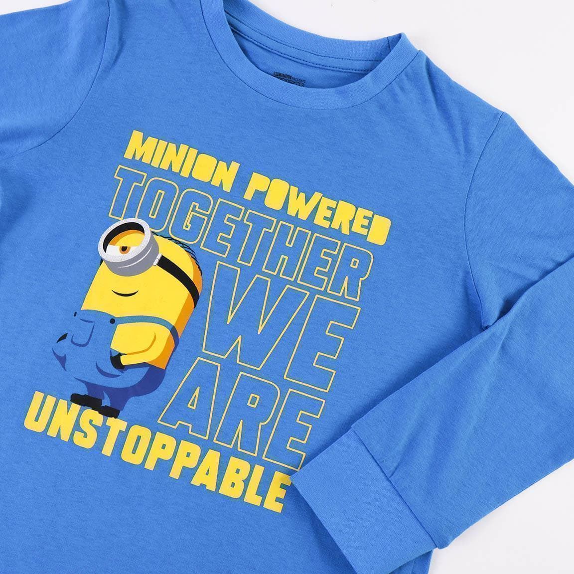 PIJAMA LARGO SINGLE JERSEY MINIONS NIÑO - 2900000393 - Imagen 5