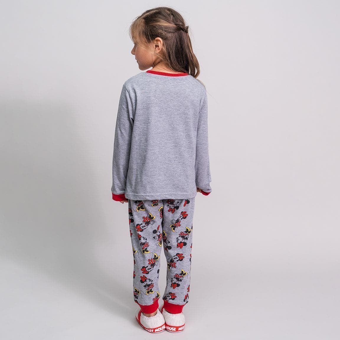 PIJAMA LARGO SINGLE JERSEY MINNIE NIÑA - 2900000189 - Imagen 2