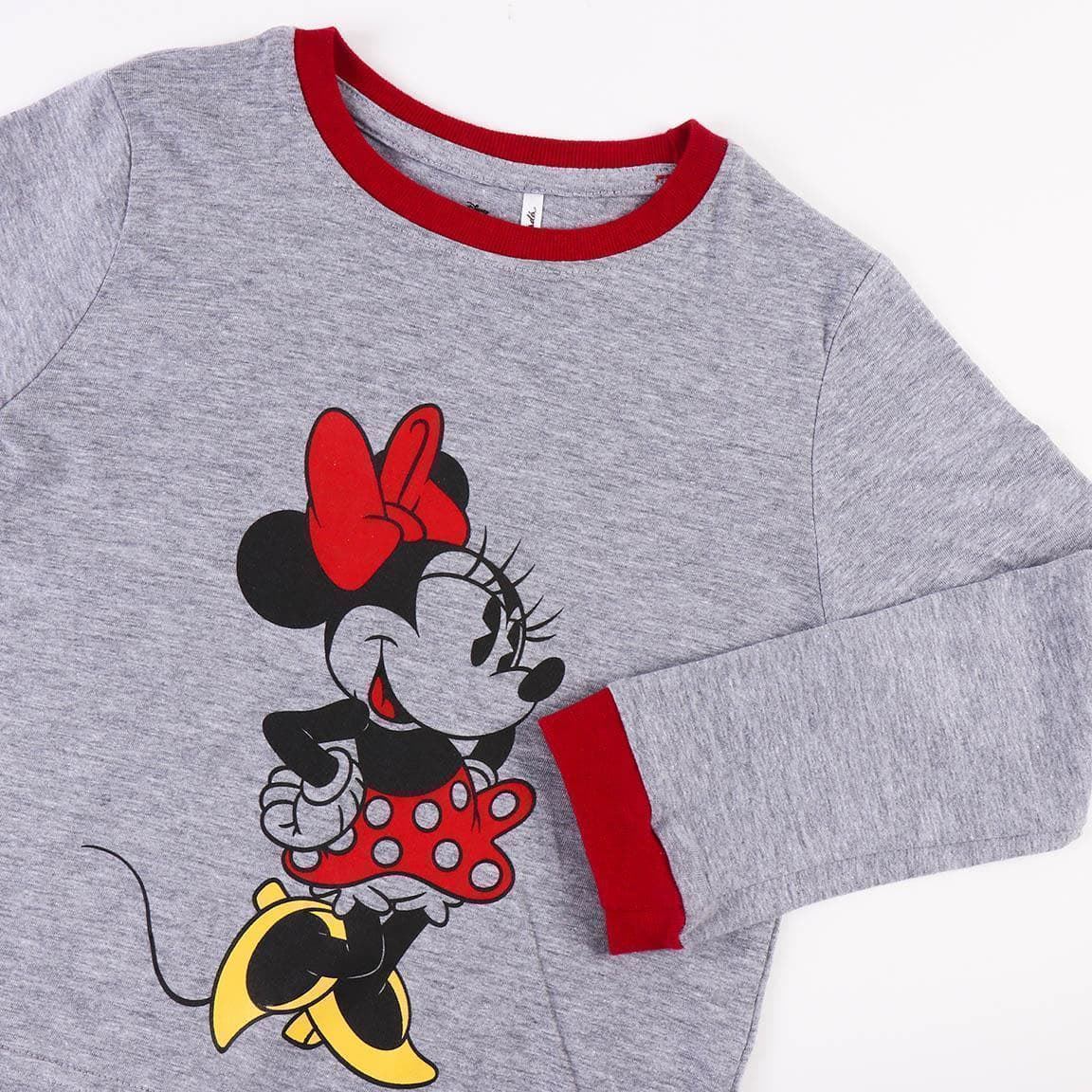 PIJAMA LARGO SINGLE JERSEY MINNIE NIÑA - 2900000189 - Imagen 4