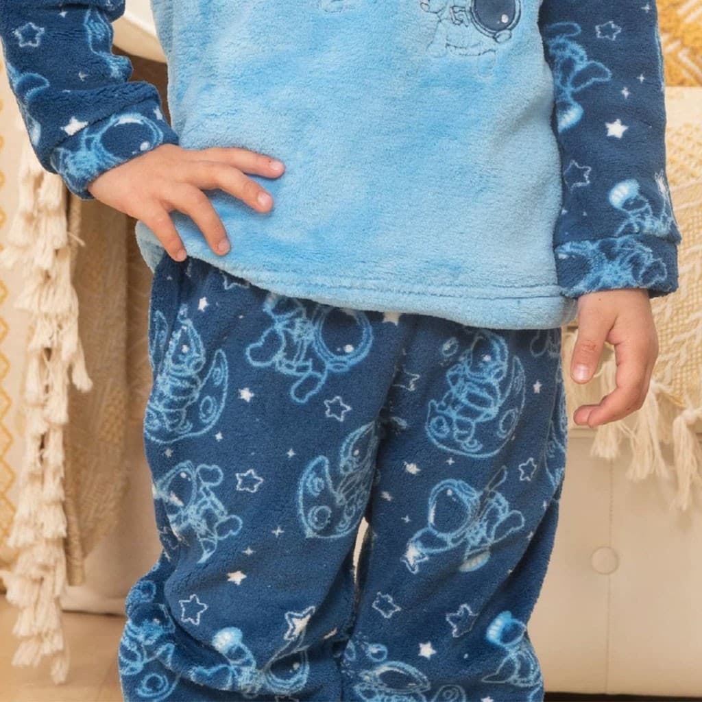 PIJAMA NIÑO CORALINA ESTAMPADO KINANIT KN175 - Imagen 3