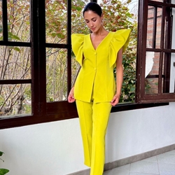 REBAJAS CONJUNTO DE PANTALÓN Y CHALECO CENTELLA NEBLAK 7317 - Imagen 1