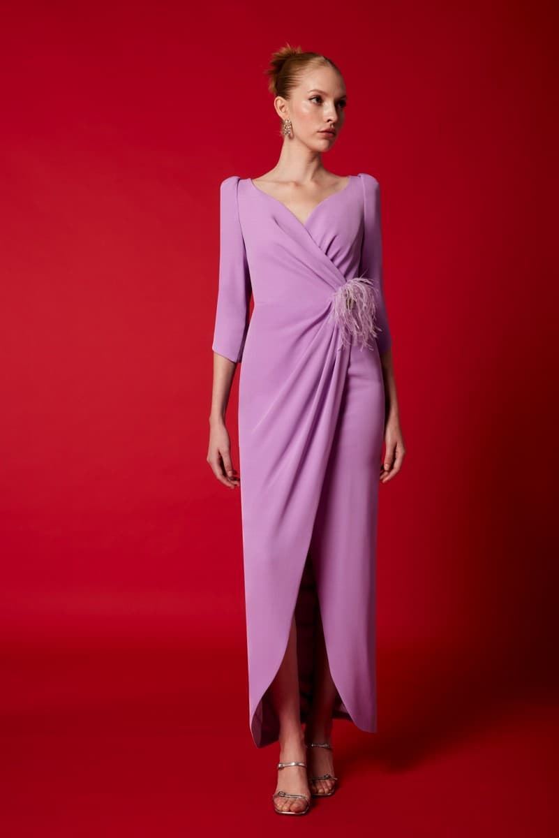 REBAJAS VESTIDO DE FIESTA CARLA RUIZ 51604 - Imagen 1