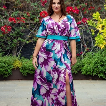 REBAJAS VESTIDO DE FIESTA TALLA GRANDE 241812 MIA MIRÓ - Imagen 1