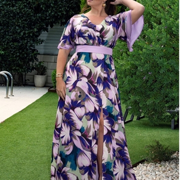 REBAJAS VESTIDO DE FIESTA TALLA GRANDE 241812 MIA MIRÓ - Imagen 2