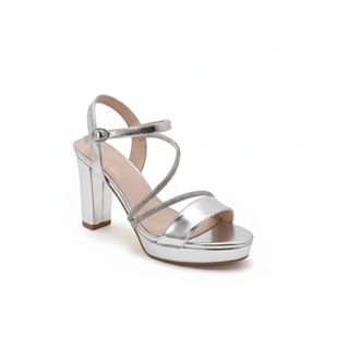 SANDALIA FIESTA PLATA 1117 - Imagen 1