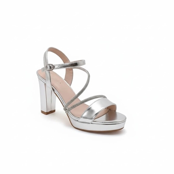 SANDALIA FIESTA PLATA 1117 - Imagen 1