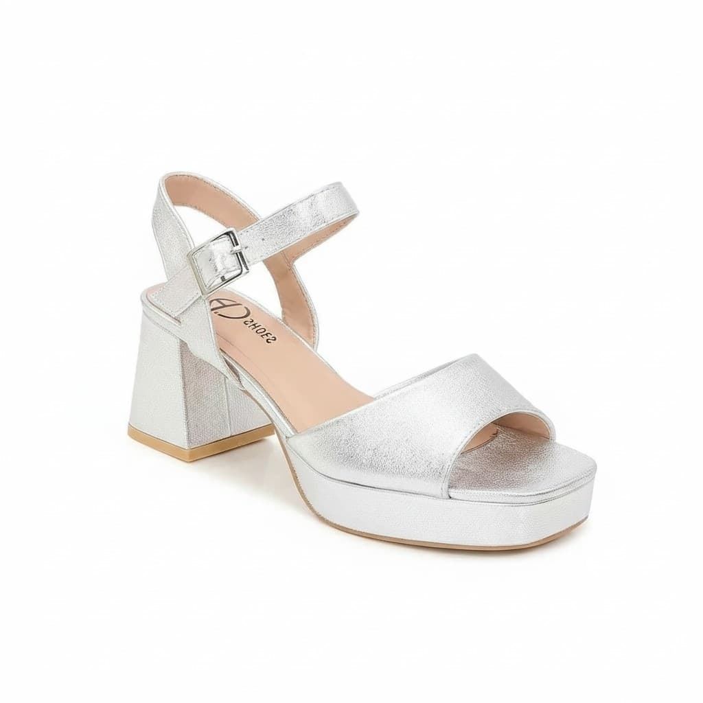 SANDALIA FIESTA PLATA 23-86 - Imagen 1