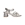 SANDALIA PLATA 1602 - Imagen 1
