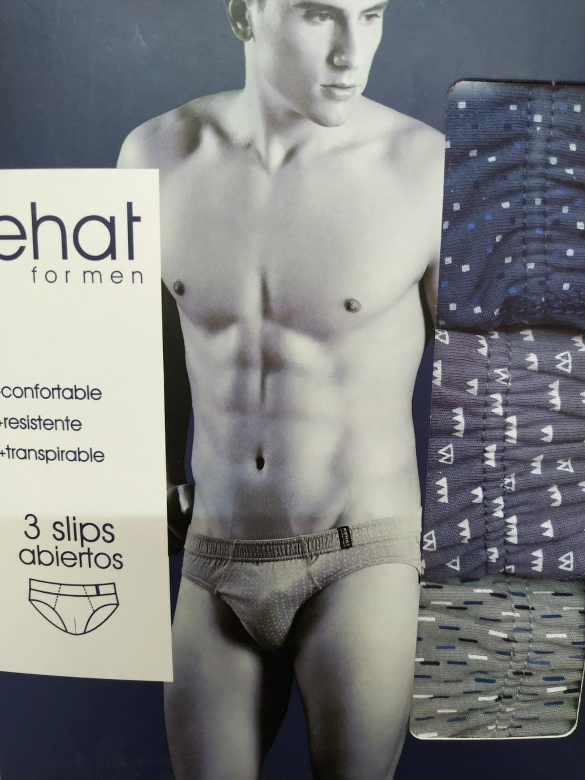 SLIP HOMBRE ABIERTO LENCERIA LUGODRESS