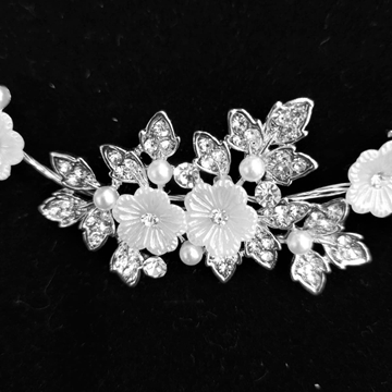 TIARA BLANDA PLATEADA MODELO 1715-81 - Imagen 2