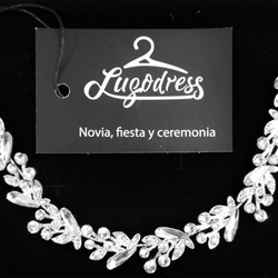 TIARA BLANDA PLATEADA MODELO 1715-86 - Imagen 1