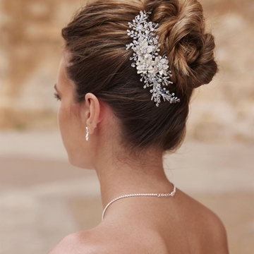 Tocado de Novia J048 Bianco Evento - Imagen 1