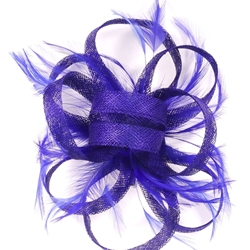 TOCADO MEDIANO PLUMAS AZULÓN 22012 - Imagen 1