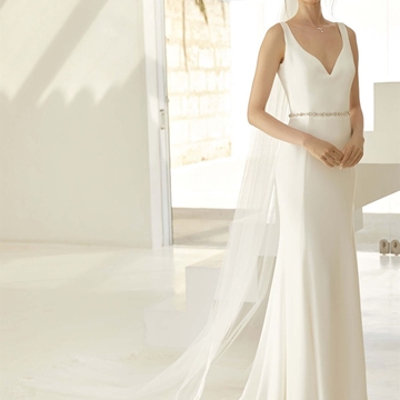 VELO DE NOVIA S426 BIANCO EVENTO - Imagen 2