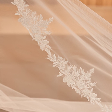 VELO DE NOVIA S451 BIANCO EVENTO - Imagen 1