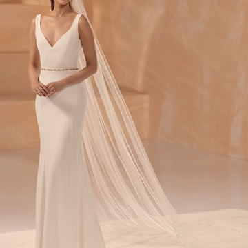 VELO DE NOVIA S456 BIANCO EVENTO - Imagen 1