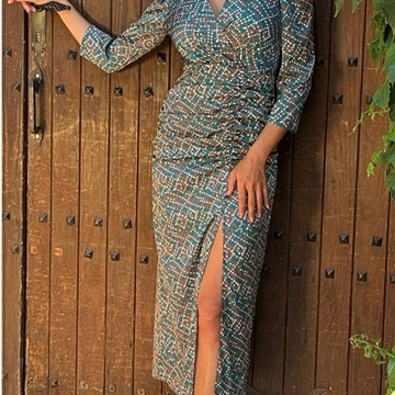 VESTIDO CENTELLA NEBLAK ESTAMPADO 7626 - Imagen 1