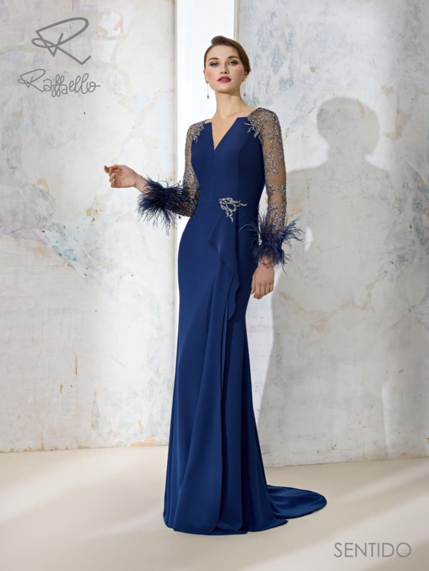 VESTIDO CEREMONIA MADRINA de RAFFAELLO SENTIDO - Imagen 1