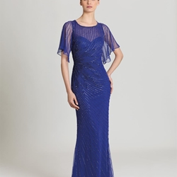 VESTIDO CEREMONIA MADRINA DEMETRIOS D391 - Imagen 1