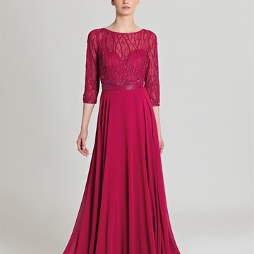 VESTIDO CEREMONIA MADRINA DEMETRIOS D399 - Imagen 1