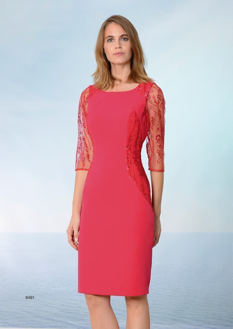 Vestido de Creaciones Carfi Modelo 9491 - Imagen 2