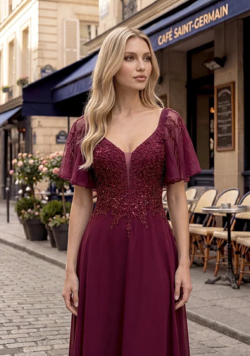 Vestido de Fiesta 1234 CHRISTIAN KOEHLERT - Imagen 3