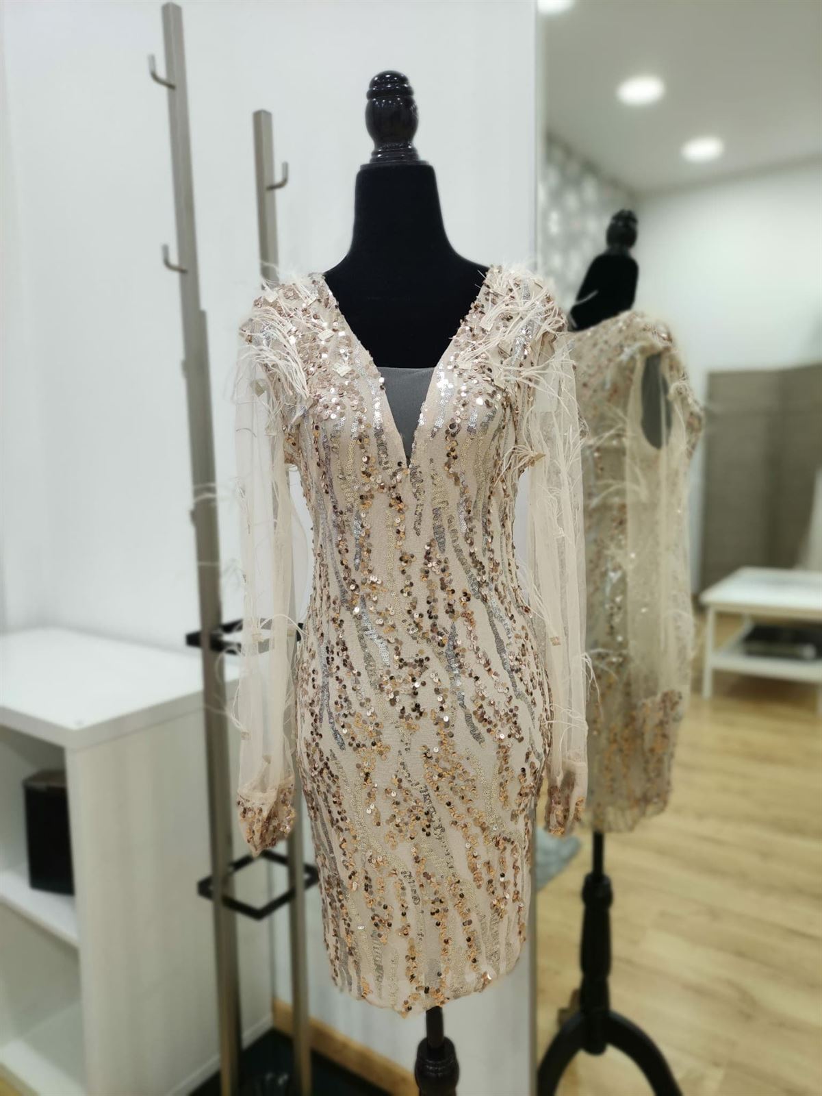VESTIDO DE FIESTA ALDARA - Imagen 1