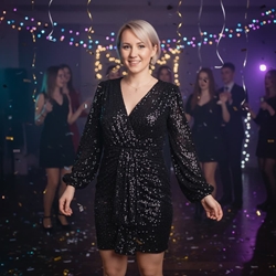 VESTIDO DE FIESTA ANNA - Imagen 1