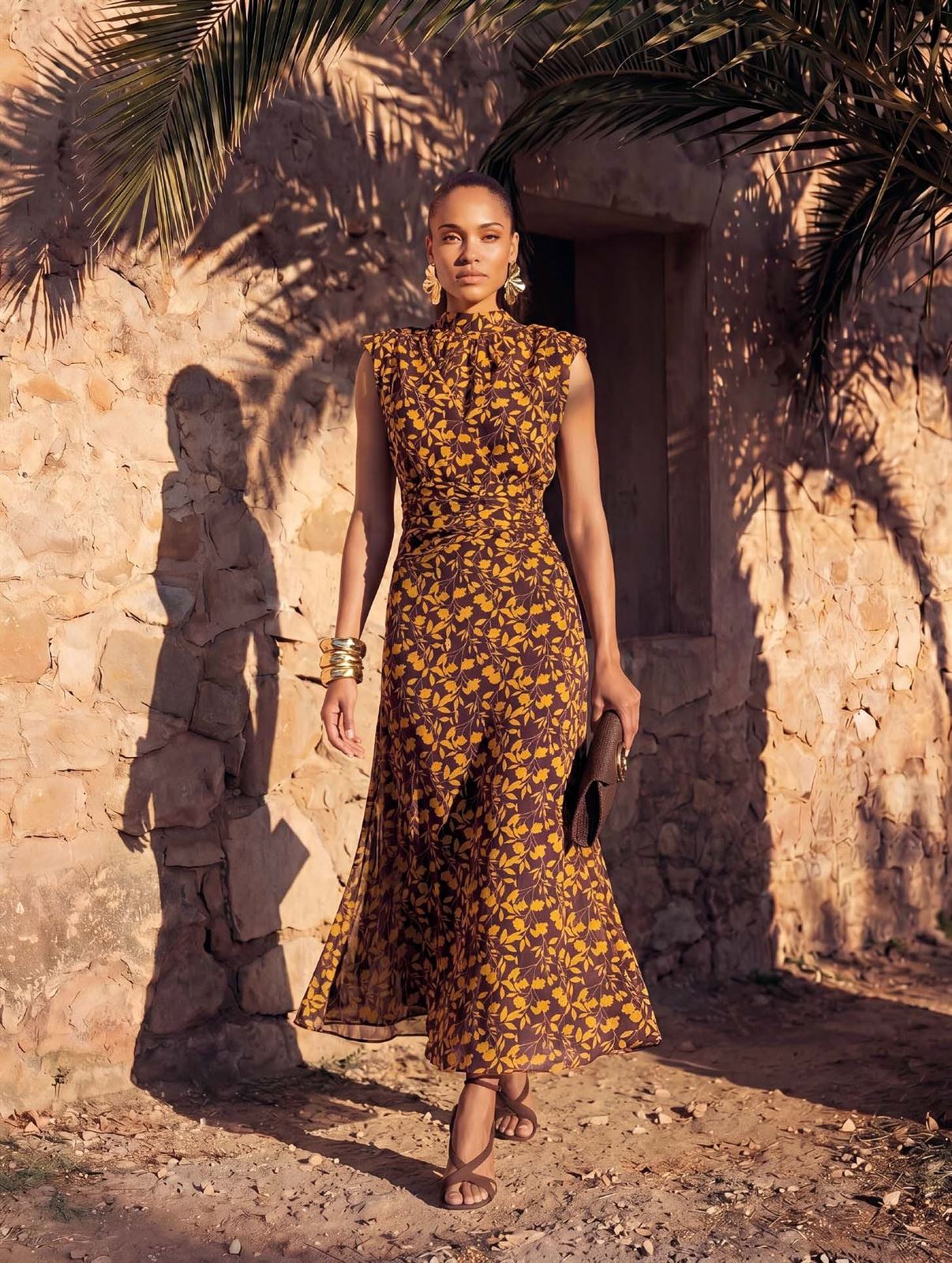 Vestido de fiesta Betzzia 26521 floral elegante – Colección Otoño - Imagen 1