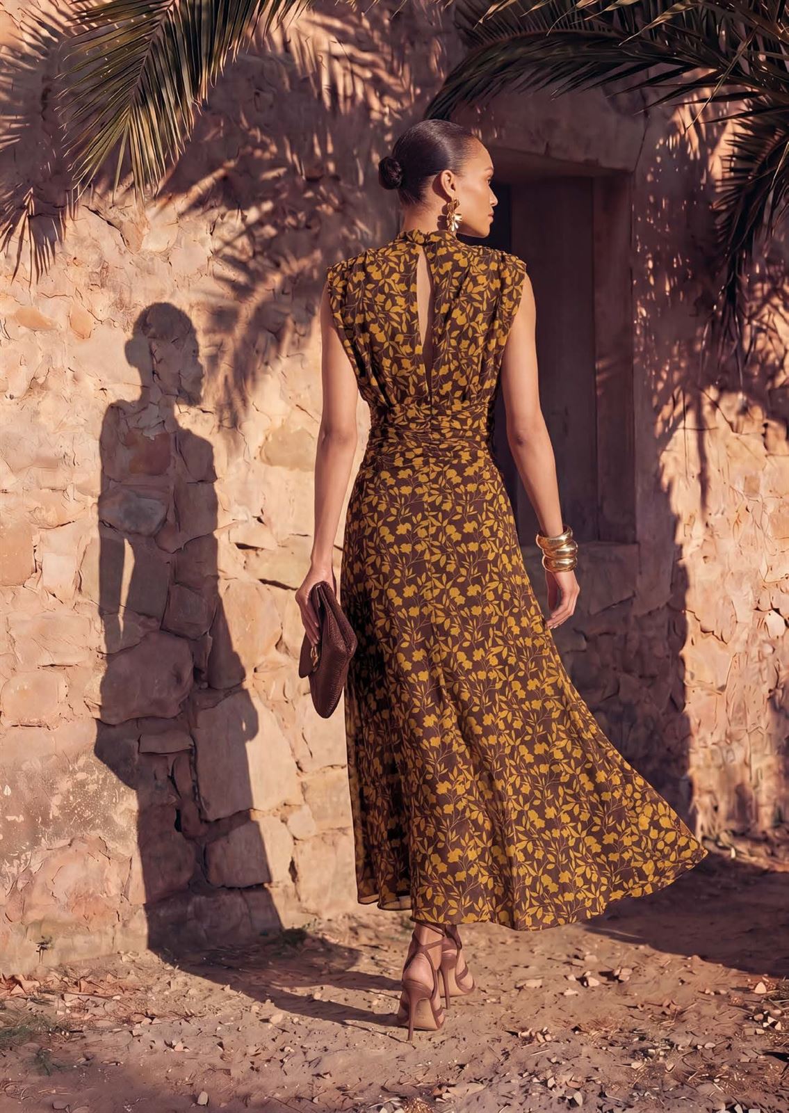 Vestido de fiesta Betzzia 26521 floral elegante – Colección Otoño - Imagen 2