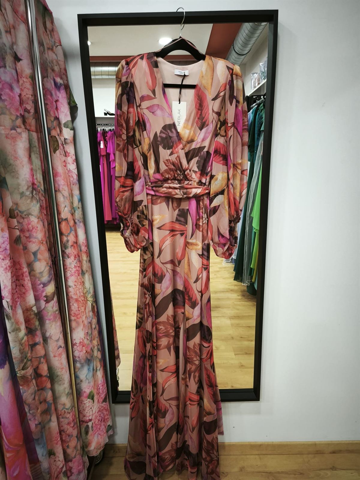 VESTIDO DE FIESTA CENTELLA NEBLAK 7574 - Imagen 2