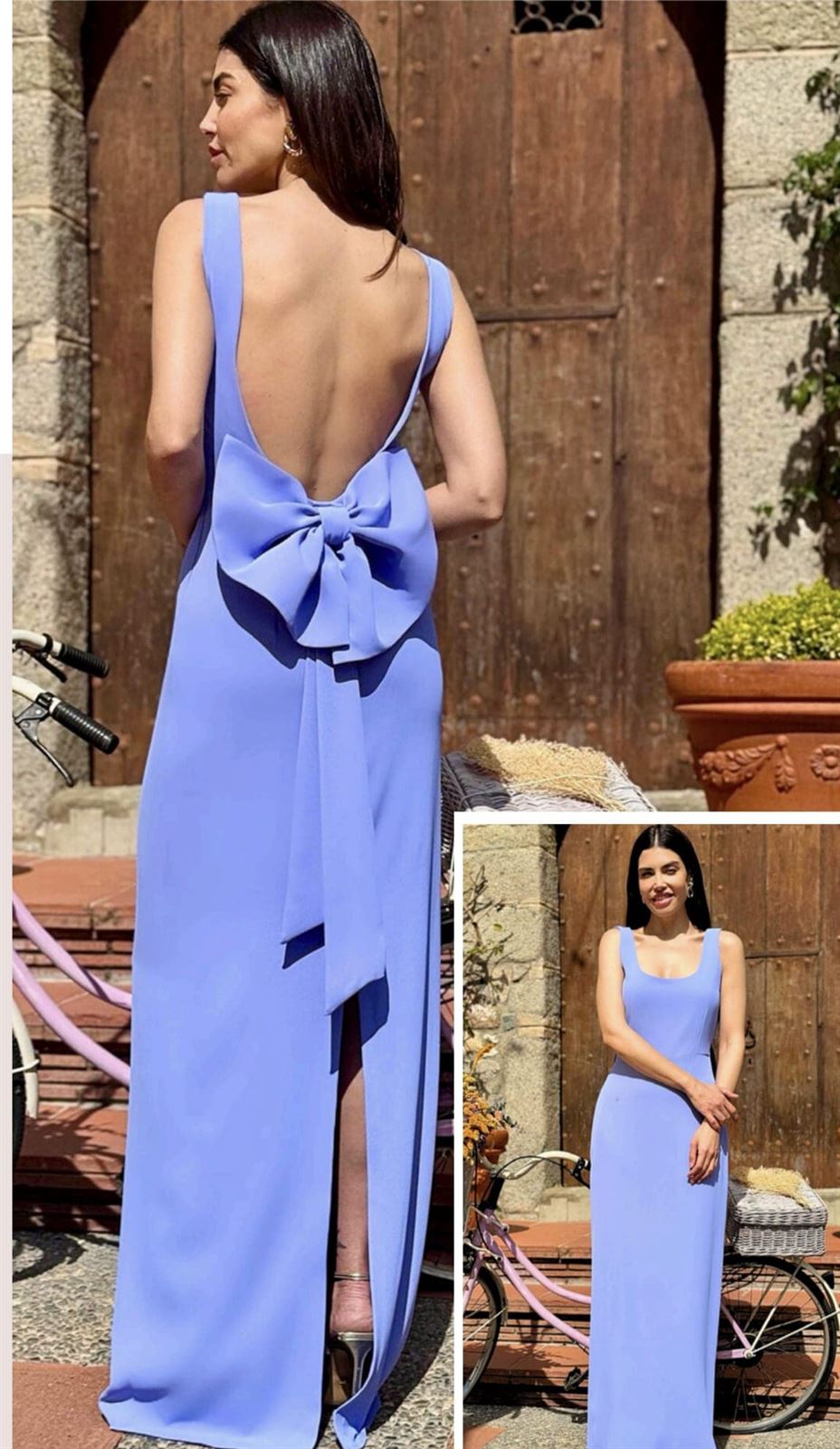 VESTIDO DE FIESTA CENTELLA NEBLAK 7579 - Imagen 1