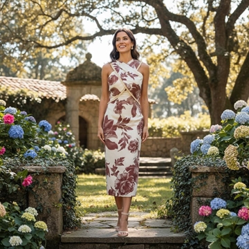 VESTIDO DE FIESTA CENTELLA NEBLAK 7708 - Imagen 1