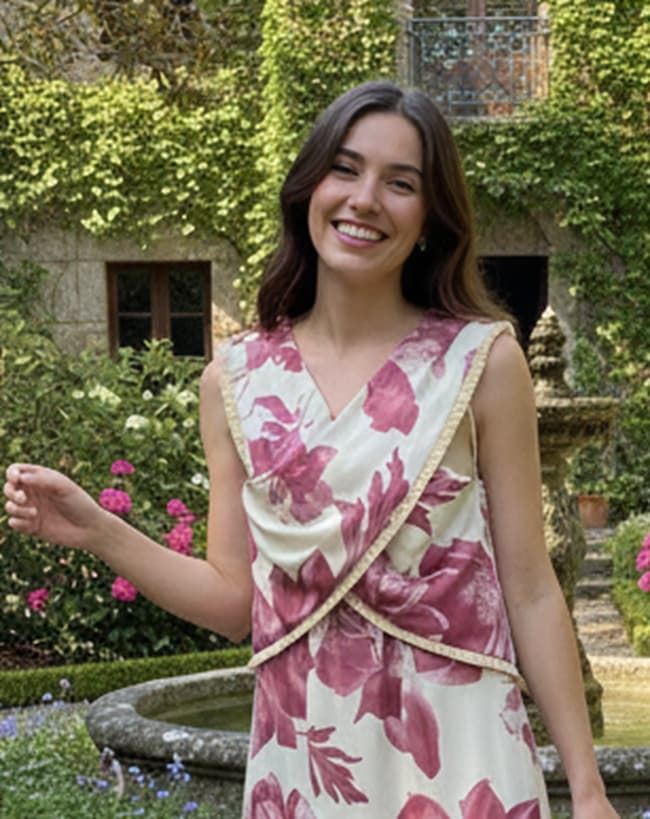 VESTIDO DE FIESTA CENTELLA NEBLAK 7708 - Imagen 2