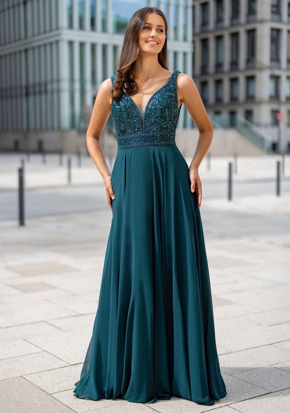 Vestido de Fiesta Christian Koehlert 0953 - Imagen 3