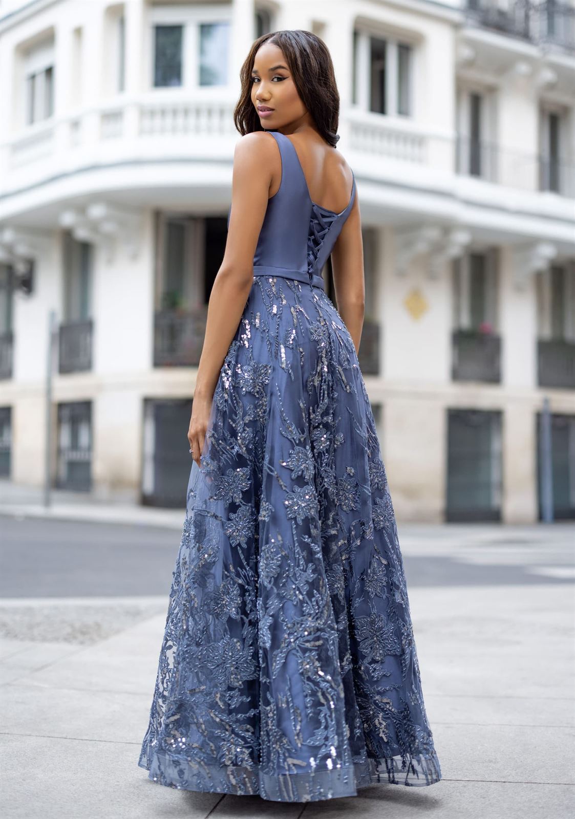 Vestido de Fiesta Christian Koehlert 1151 - Imagen 2